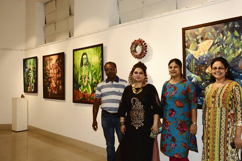 Group Exhibition At Fine Arts Academy,Kolkata,By PALETTE
