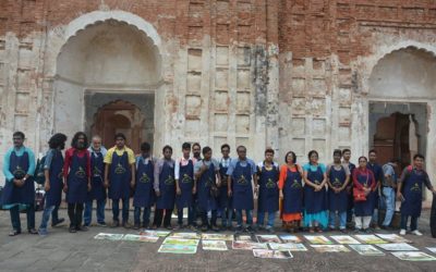 1st International Art Festival at Katra Masjid, Murshidabad